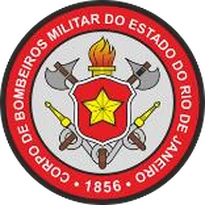 Emblema circular oficial do Corpo de Bombeiros Militar do Estado do Rio de Janeiro