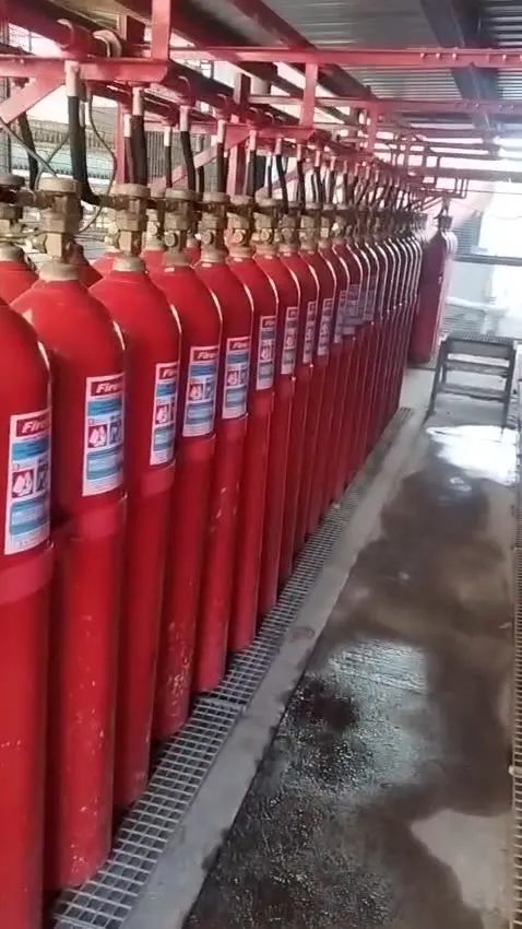 Estrutura e sistemas de combate a incêndio da Firestar